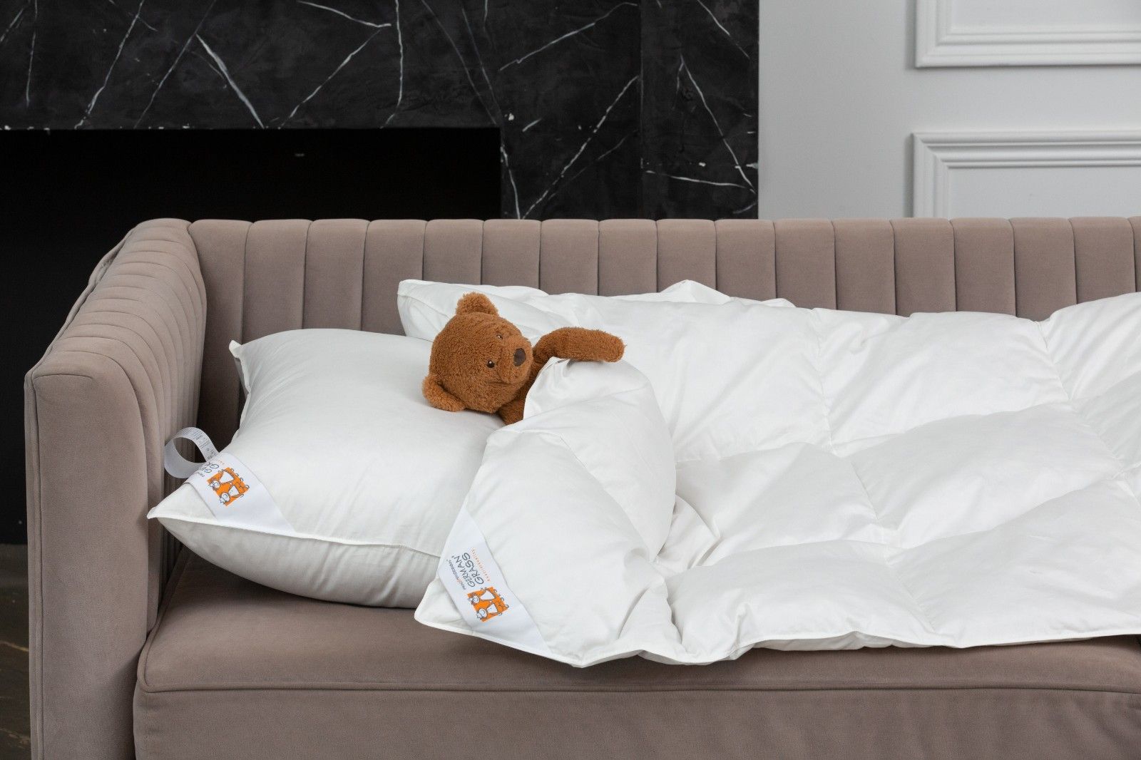 Одеяло детское пуховое kinder platinum grass всесезонное 150х200 41230 Одеяло KINDER PLATINUM GRASS всесезонное 150х200 — изображение 1